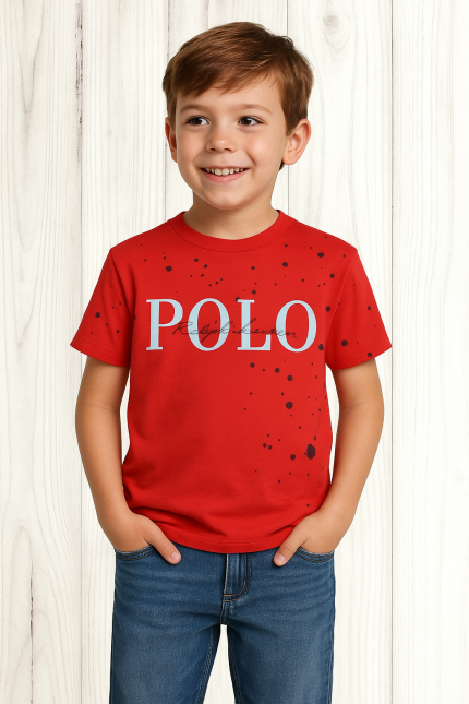 T-shirt round polo