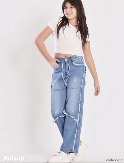Wide leg jeans